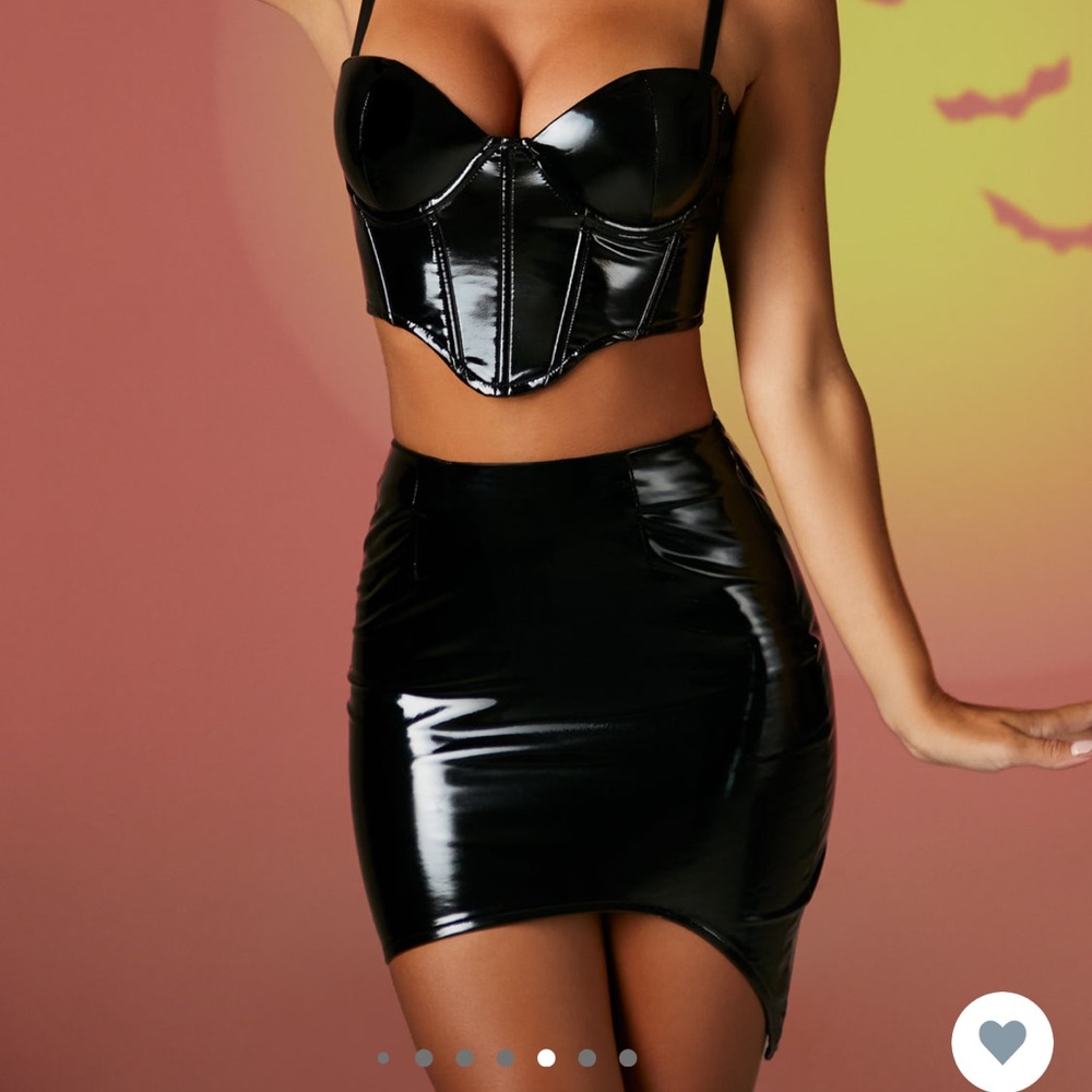 Oh Polly Vinyl Skirt